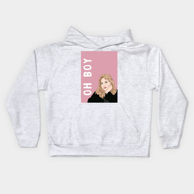 Buffy "Oh Boy" Kids Hoodie by likeapeach